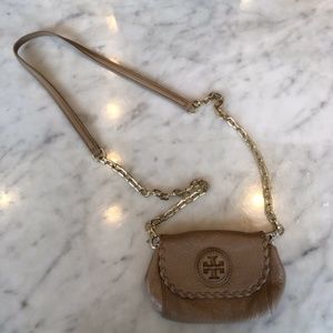 Tory Burch Mini Tan Crossbody Bag